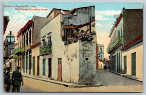 Havana  Cuba Military Soldiers  Cuarteles Street    Postcard