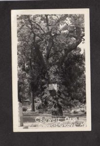 KS Council Oak Council Osage Indian Treaty Grove Kansas RPPC Real Photo Postcard