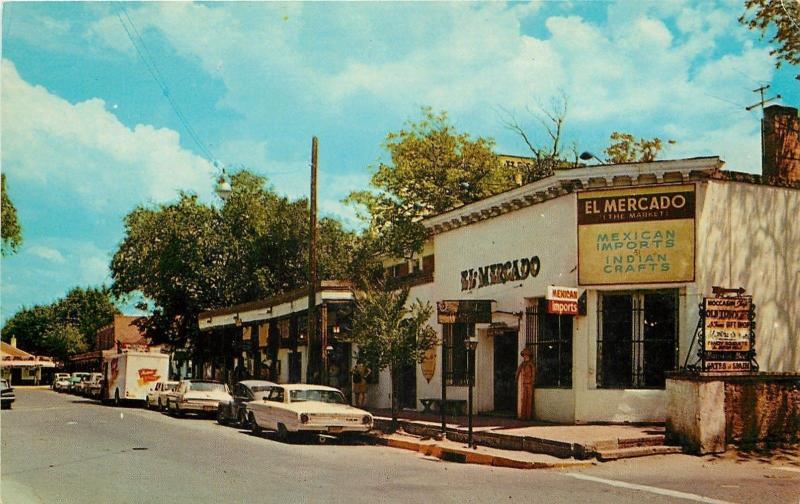 Albuquerque New MexicoSouth Side Of Plaza Old TownEl Mercado Imports1950s PC