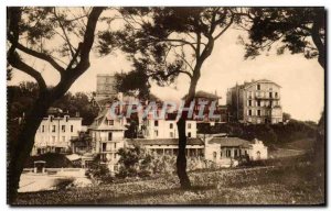 Old Postcard Biarritz Villas Du Vieux Port