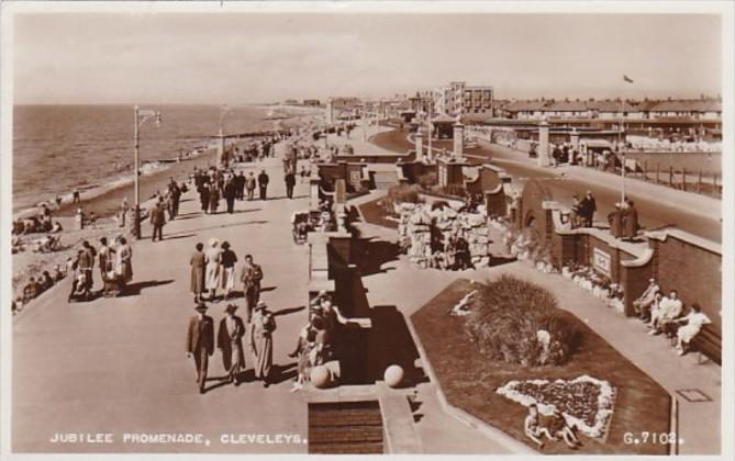 England Cleveleys Jubilee Promenade 1956