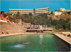 Modern Postcard El Hoceima pool of seaside center
