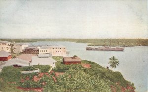 Teddy Roosevelt African Expedition Postcard Capper Series Mombasa Harbor