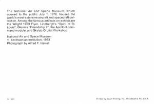 National Air and Space Museum - 