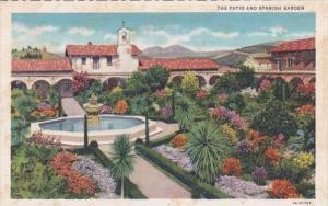 California San Juan Capistrano Mission The Patio And Spanish