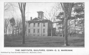 Guilford Connecticut The Institute Scenic View Exterior Antique Postcard K14799 