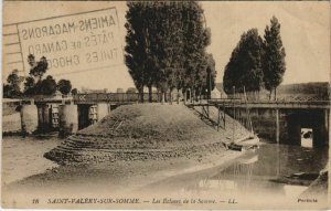 CPA St-VALÉRY-sur-SOMME Les Ecluses de la Somme (19419)