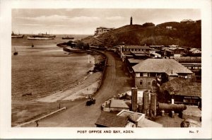 Lot of 8 Vtg Postcards RPPC Aden Yemen Arabia Maiden Road Harbor Pass More