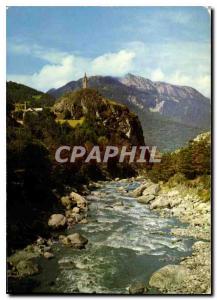 Postcard Modern Landscapes of France Ubaye Valley Alpes de Haute Provence Chu...
