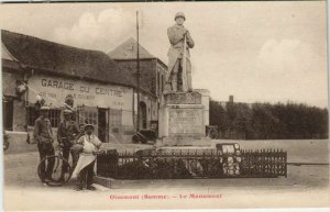 CPA OISEMONT Monument (751134)