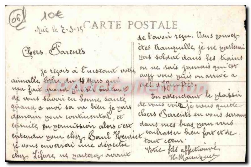 Postcard Old Nice Place Garibaldi