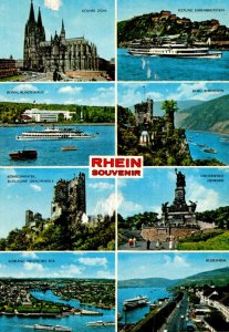 Germany Rhein Souvenir Multi View View