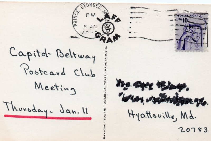 11126 Comic Postcard, Carolina Beach, North Carolina