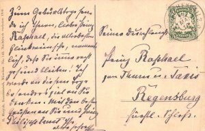 L319 Germany 1910 Reichenhall mit Staufen und Zwiesel Mountain vintage postcard