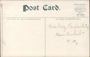 Exeter New Hampshire NH Golf Club House c1910s Postcard