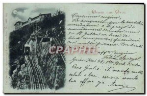 Old Postcard Gruss and Graz