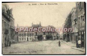 Postcard Old Ham Place De I'Hotel Town