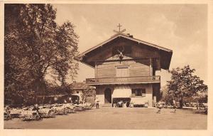 POTSDAM GERMANY BAYRISCHES HAUSCHEN IM WILDPARK POSTCARD c1935