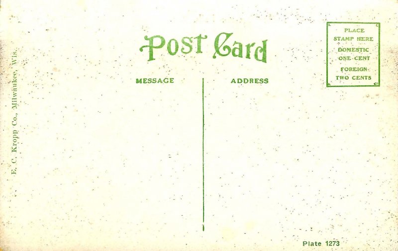 WI - Chippewa Falls. Irvine Park, Bridge Scene