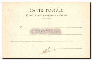 Old Postcard Josselin Le Chateau Tower fortifications