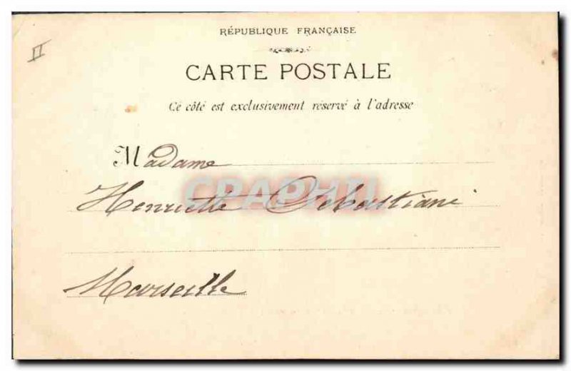Old Postcard Roquefavour Hermitage
