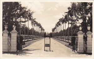 Florida Miami Hialeah Race Course Club House Entrance Real Photo