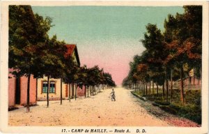 CPA Mailly le Camp- Route A. FRANCE (1007503)