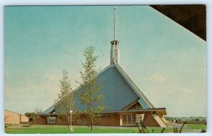 ANN ARBOR, MI Michigan~ CHAPEL Concordia Lutheran Junior College c1960s Postcard