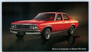 Auto Advertising 1978 CHEVROLET NOVA Custom 4 Door Sedan - Car Postcard