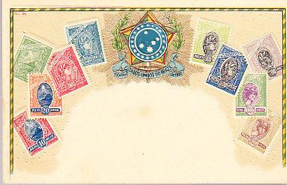 Stamps of Brazil - Embossed