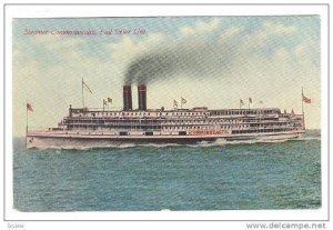 Oceanliner/Steamer, Steamer Commonwealth, Fall River Line, 1900-1910s