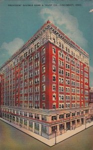 Postcard Provident Savings Bank & Trust Co Cincinnati OH