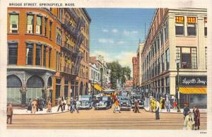 12874   MA  Springfield 1940's   Bridge Street