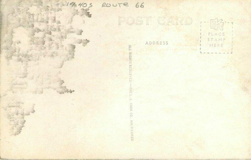 1940s Wine Table Meramec Caverns Stanton Missouri RPPC Route 66 Postcard 6794