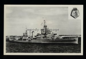 na7105 - Royal Navy Warship - HMS Glasgow - postcard 