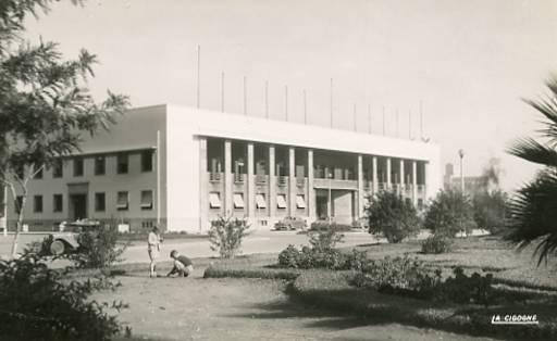 Morrocco - Port-Lyautey. Municipal Services Building - RPPC