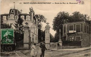 CPA Saint-Cloud-Montretout - Entrée du Parc de Montretout (740601)