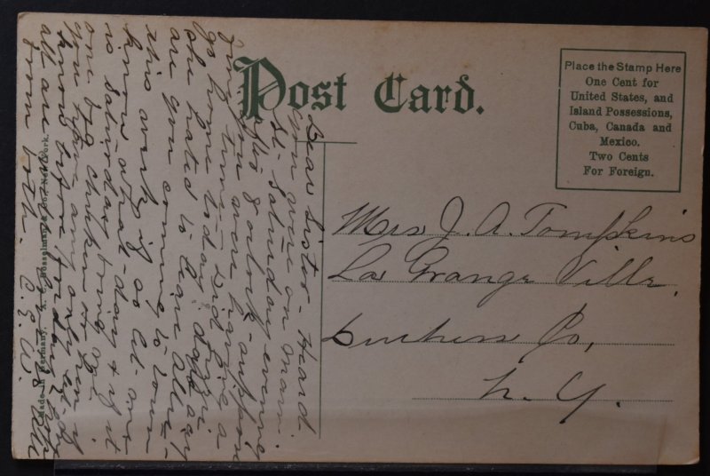 Newburgh, NY - Walsh's Dam - Early 1900s