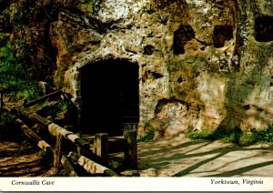 Virginia Yorktown Cornwallis Cave