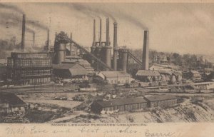 North Lebanon Furnaces Antique Postcard