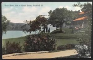 Rock River Rockford Ill 1912 Wendell Stationery Co A5794