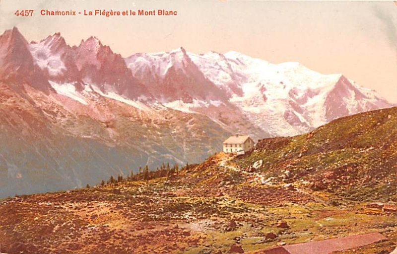 Chamonix La Flegere et le Mont Blanc Switzerland Unused 