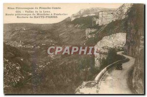 Old Postcard picturesque sites of Franche Comte Loue Valley scenic road Mouth...