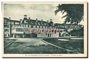 Old Postcard Le Touquet Paris Plage L & # 39Hotel Du Golf