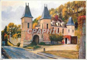 Postcard Modern Medan on Fordan Painting Chateau