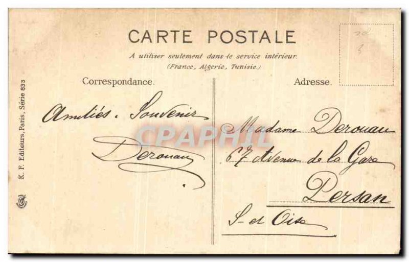 Old Postcard The Sower