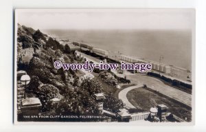 tq2256 - Suffolk - View from Cliff Gardens of  Promenade, Felixstowe - Postcard