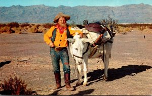 California Death Valley Pals Prospector and Burro