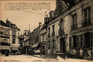 CPA AUXERRE - L'Hotel de Ville (658450)