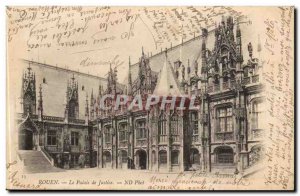 Rouen - The Courthouse - Old Postcard